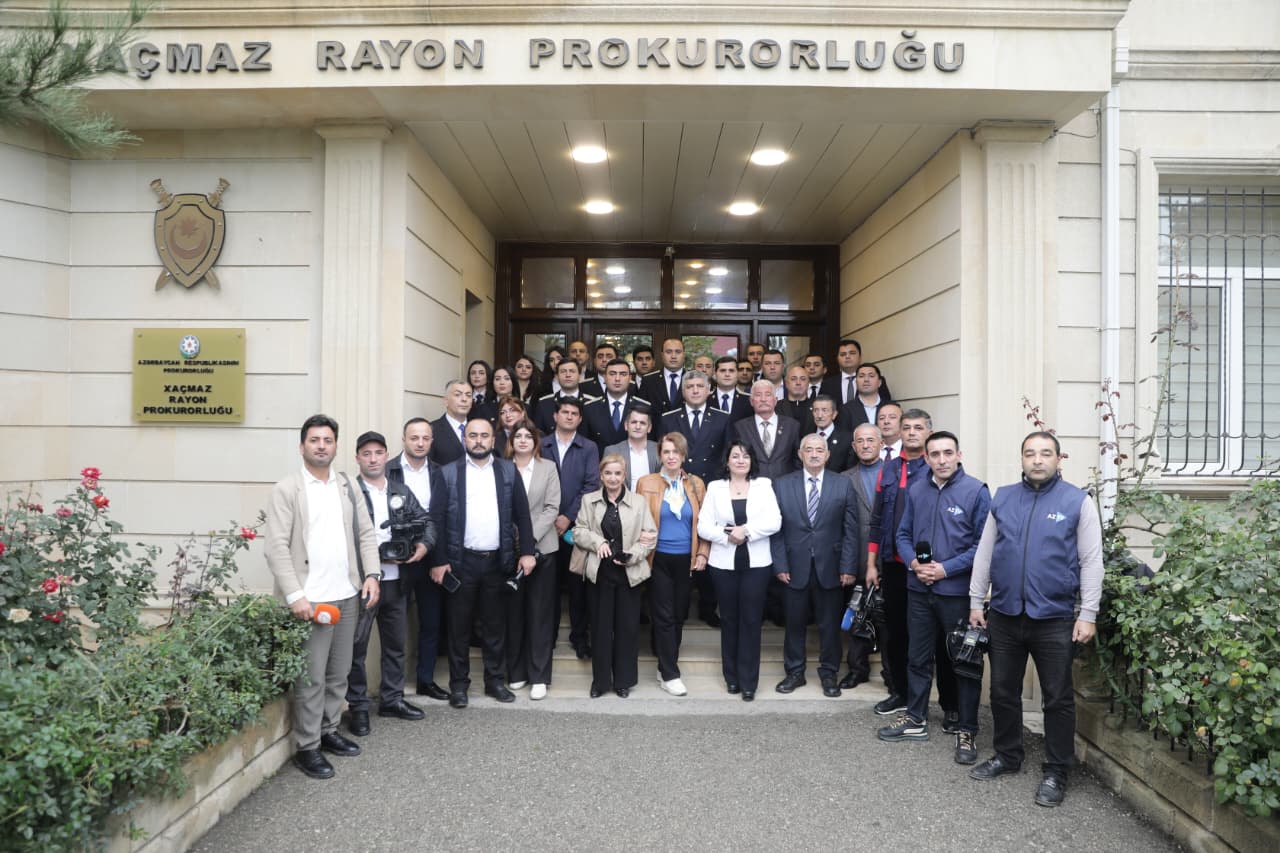 Xaçmaz Rayon Prokurorluğunda “Açıq Qapı” Günü Keçirilib - Şəkil 1