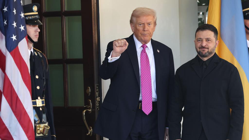 Zelenski Ağ Evə gəlib - YENİLƏNİB