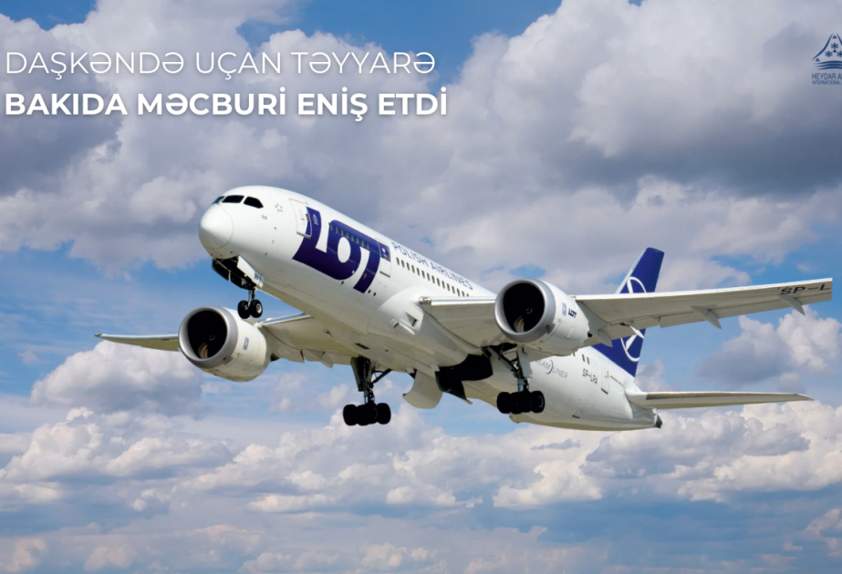 Daşkəndə uçan təyyarə Bakıya məcburi eniş edib
