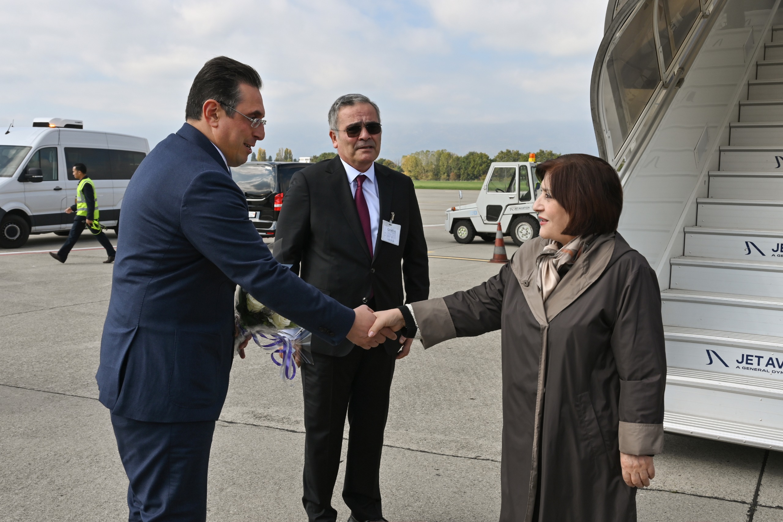 Milli Məclisin sədri  İsveçrə Konfederasiyasına işgüzar səfərə gəlib