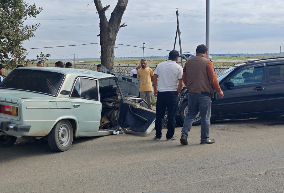 Cəlilabadda yol qəzası baş verib, 4 nəfər xəsarət alıb