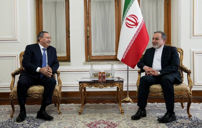 Abbas Əraqçi  Xələf Xələfovla görüşüb