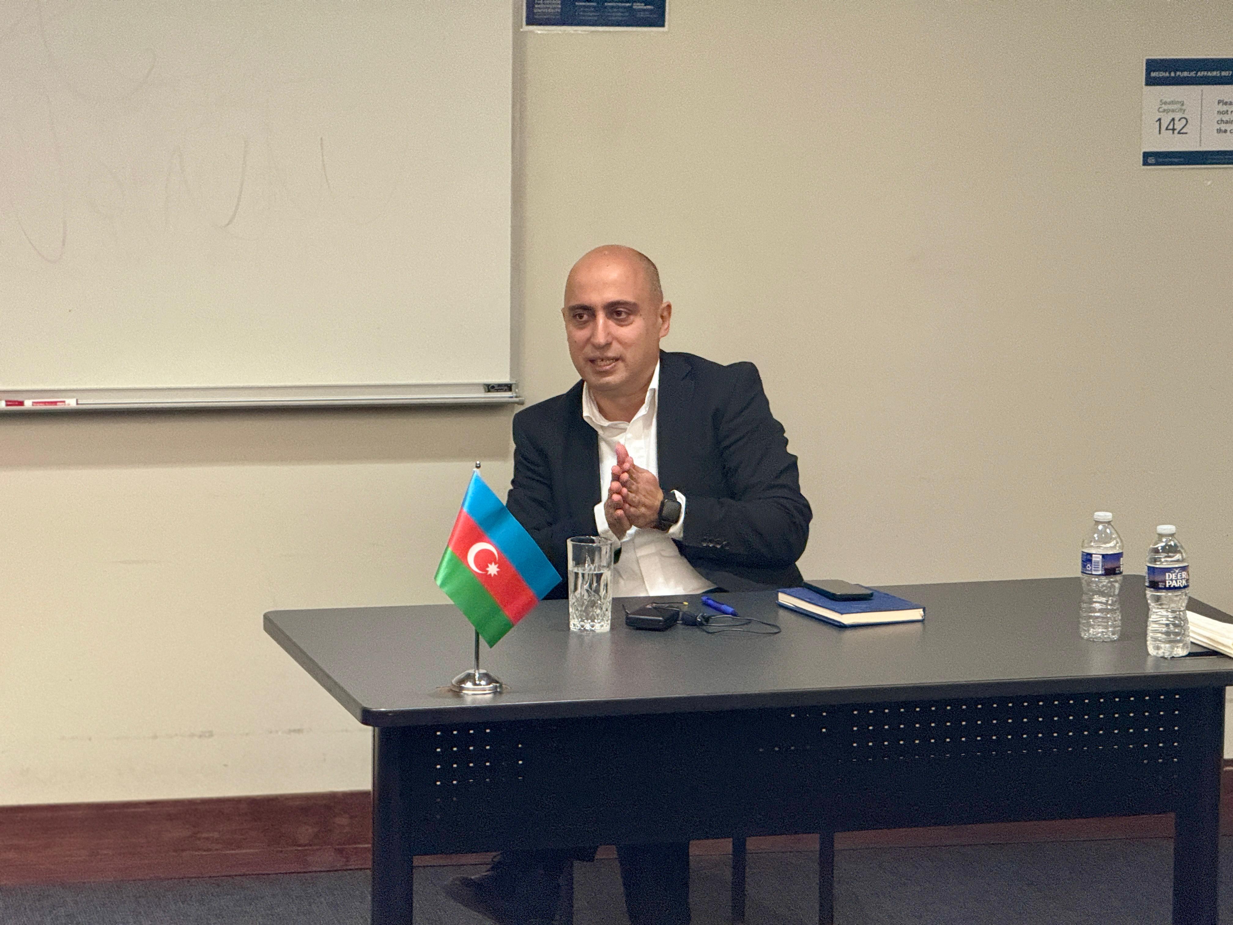 Elm və təhsil naziri ABŞ-də təhsil alan azərbaycanlı tələbələrlə görüşüb - Şəkil 7