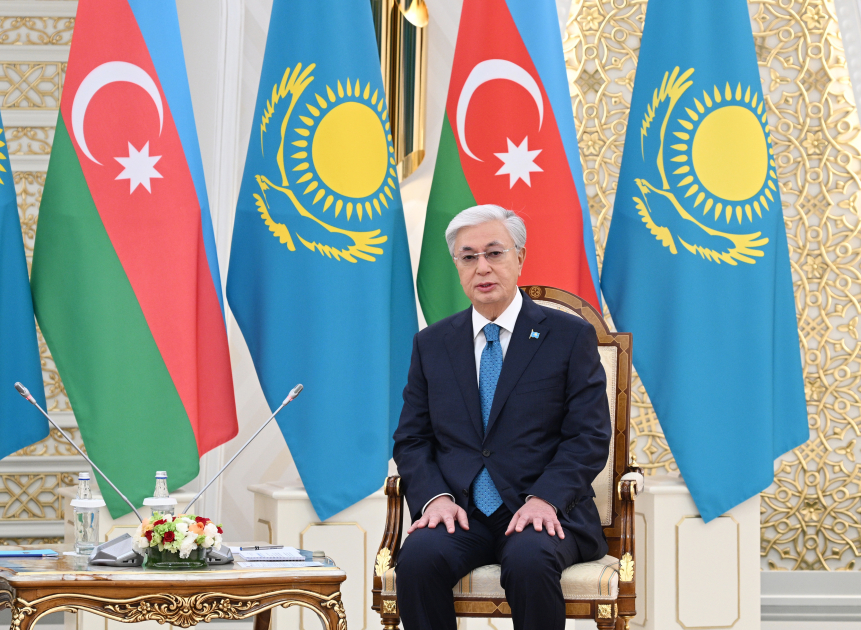 Kasım-Jomart Tokayev: Azərbaycan Prezidentinin Qazaxıstana səfəri iki ölkə arasında strateji tərəfdaşlığın gələcək inkişafı üçün çox böyük əhəmiyyətə malikdir