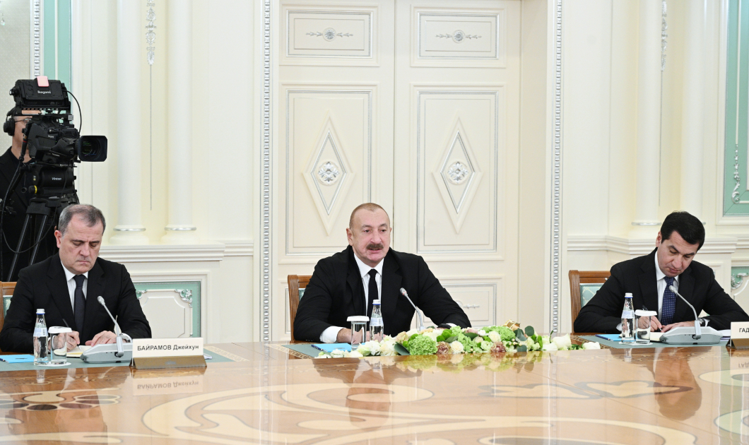 Prezident İlham Əliyev: Azərbaycan Ermənistana yük tranziti ilə bağlı işğaldan bəri mövcud olan bütün məhdudiyyətləri aradan qaldırıb