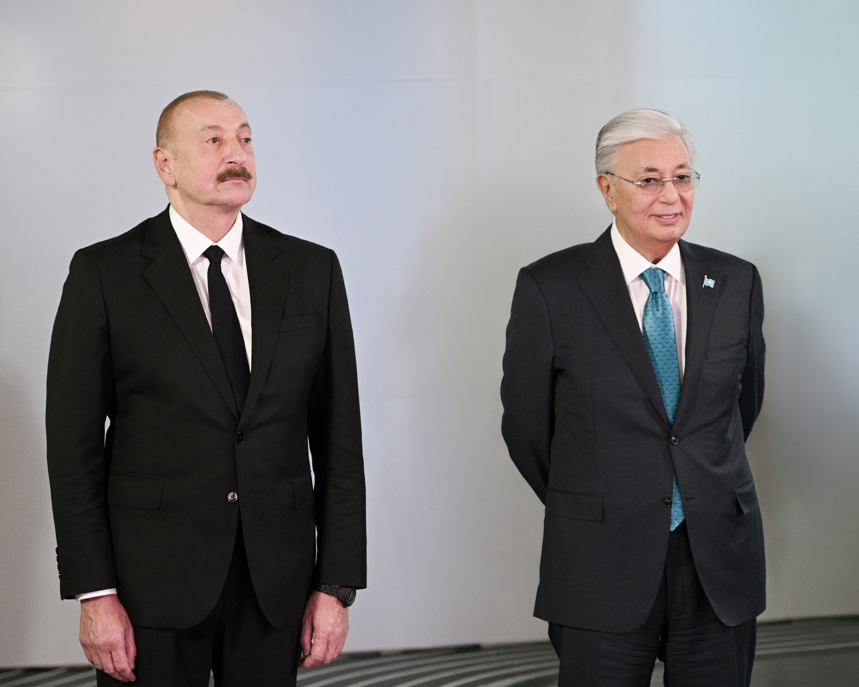 İlham Əliyev və Tokayev Astanada “Alem.ai” Beynəlxalq Süni İntellekt Mərkəzində olublar - Şəkil 4