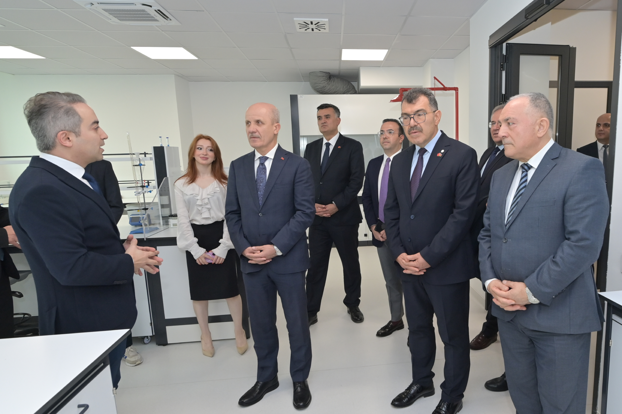 Türkiyənin Ali Təhsil Şurasının sədri Qarabağ Universitetini ziyarət edib - Şəkil 1