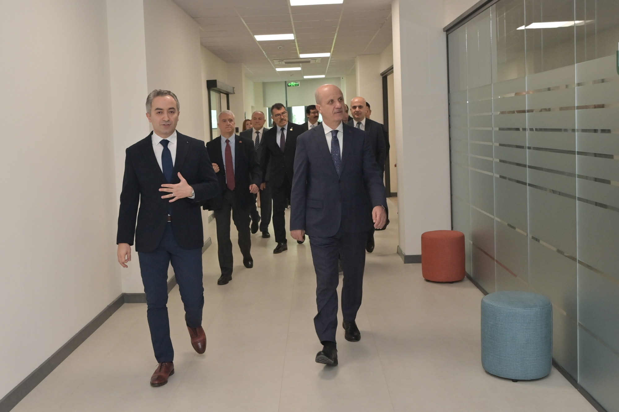 Türkiyənin Ali Təhsil Şurasının sədri Qarabağ Universitetini ziyarət edib - Şəkil 3