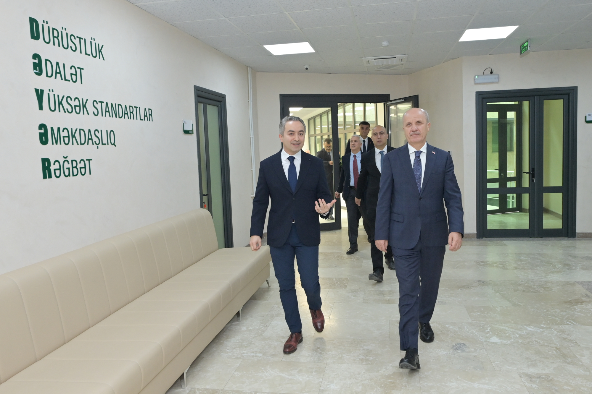 Türkiyənin Ali Təhsil Şurasının sədri Qarabağ Universitetini ziyarət edib - Şəkil 4