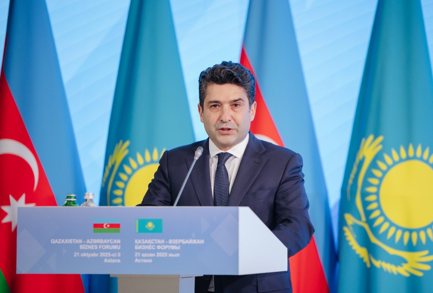 Qazaxıstan-Azərbaycan biznes forumu keçirilib - Şəkil 3