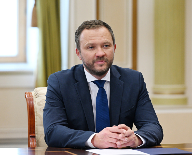 İlham Əliyev Estoniyanın xarici işlər nazirini qəbul edib - Şəkil 4