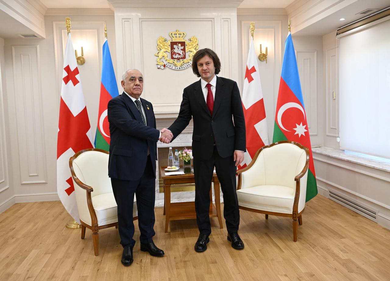 Əli Əsədov İrakli Kobaxidze ilə görüşüb - Şəkil 2