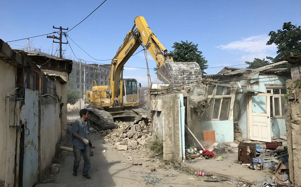 Bakının daha bir neçə ərazisində binalar söküləcək 