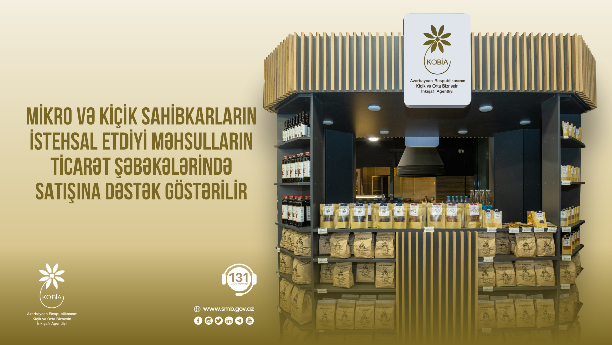 136 KOB subyektinin məhsullarının ticarət şəbəkələrində satışı təşkil olunub