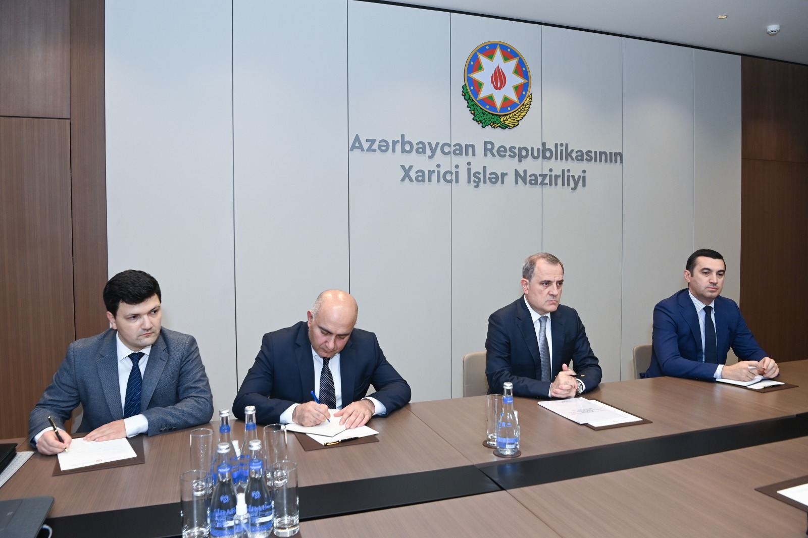 Ceyhun Bayramov TDT baş katibi Kubanıçbek Omuralıyev ilə görüşüb - Şəkil 2