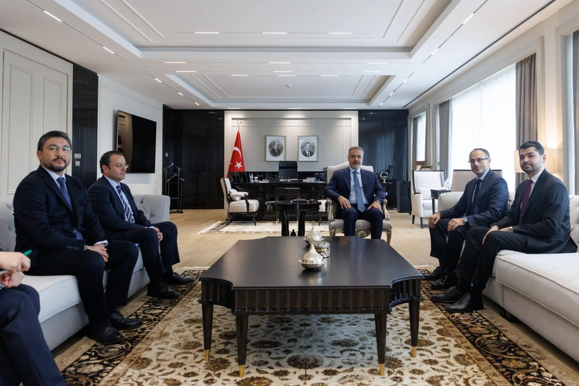 Hakan Fidan TÜRKPA-nın Baş katibi ilə görüşüb