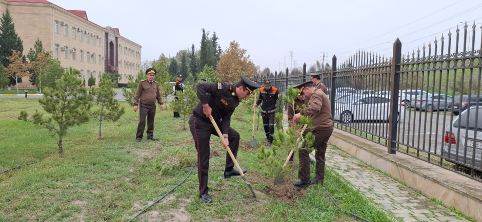 FHN-in Aran Regional Mərkəzi ağacəkmə aksiyası keçirib - Şəkil 6