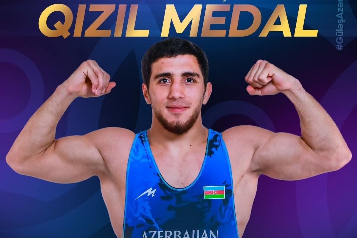 Azərbaycan güləşçisi dünya çempionatında qızıl medal qazandı