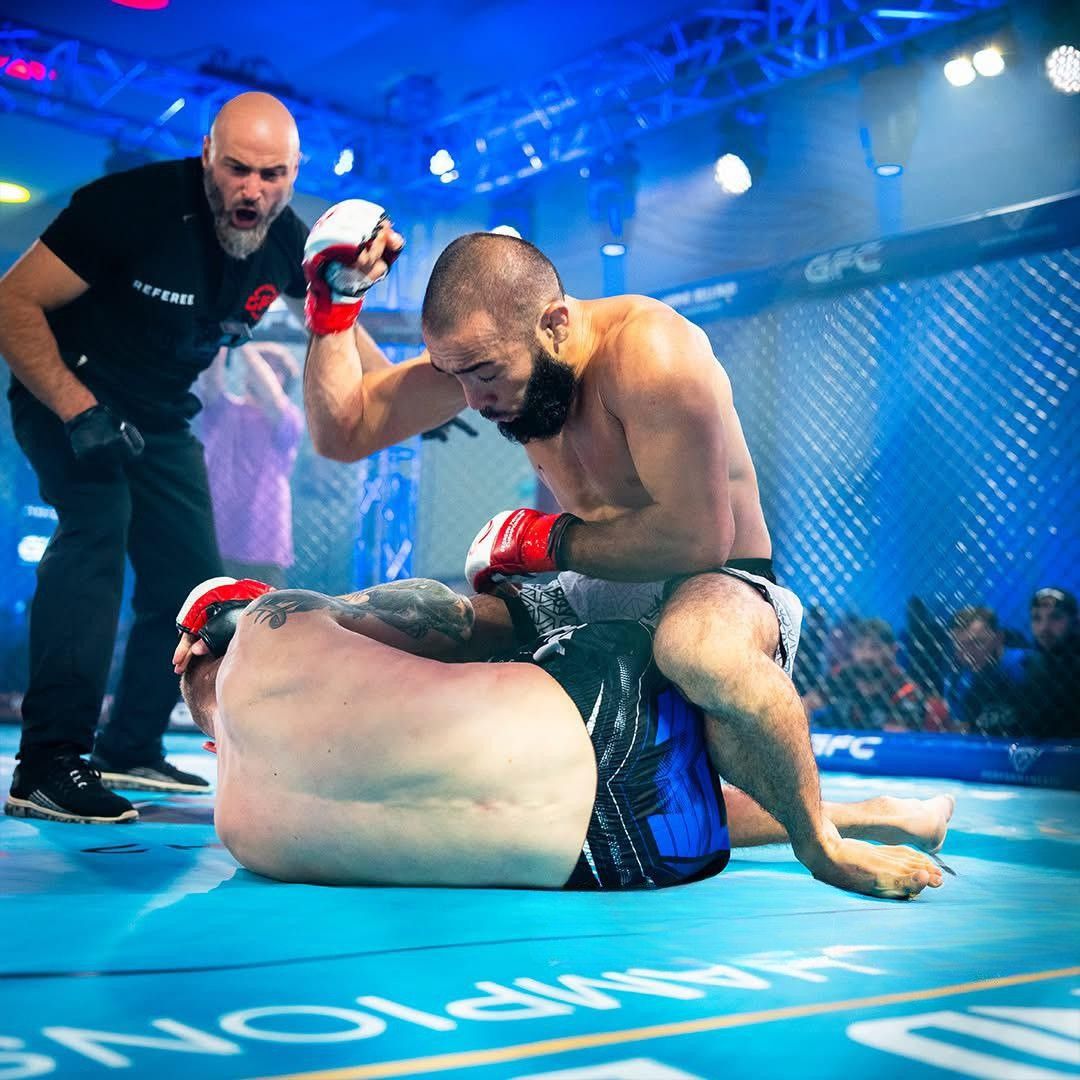 Alim Nəbiyev MMA-də növbəti qələbəsini qazanıb, rəqibini 1-ci raundda nakaut edib - Şəkil 6