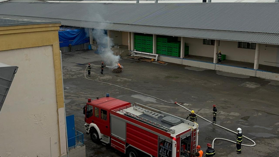 FHN “Qafqaz Konserv Zavodu” MMC-də taktiki-xüsusi təlim keçirib - Şəkil 4