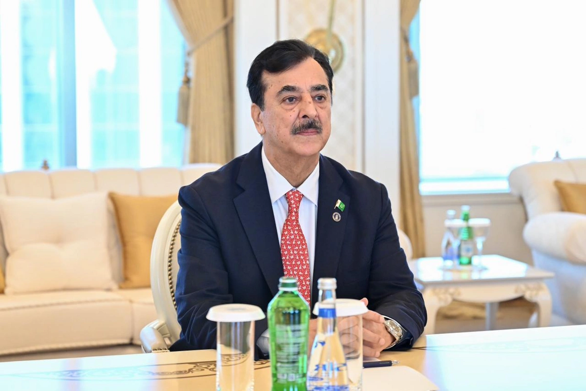 Sahibə Qafarova Pakistan Senatının sədri ilə görüşüb - Fotolar - Şəkil 8