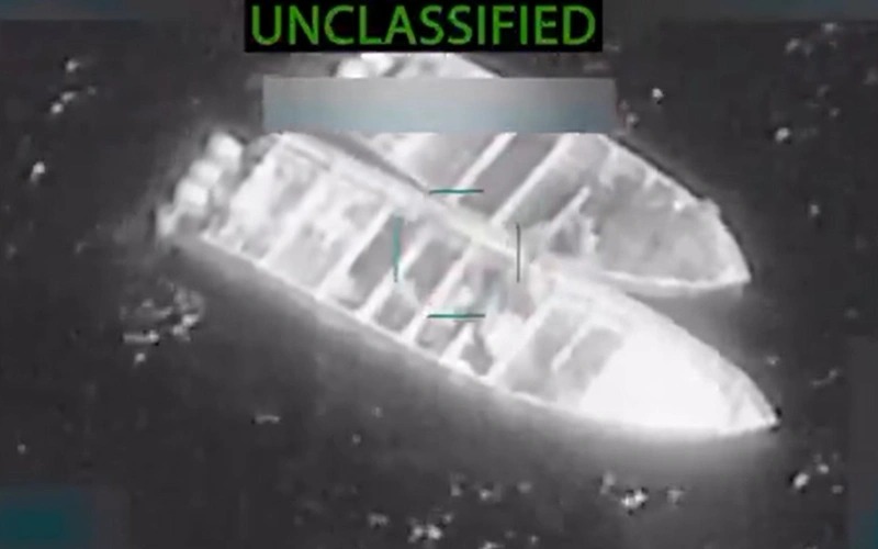 ABŞ hərbi qüvvələri Sakit okeanda dörd gəmiyə zərbə endirib