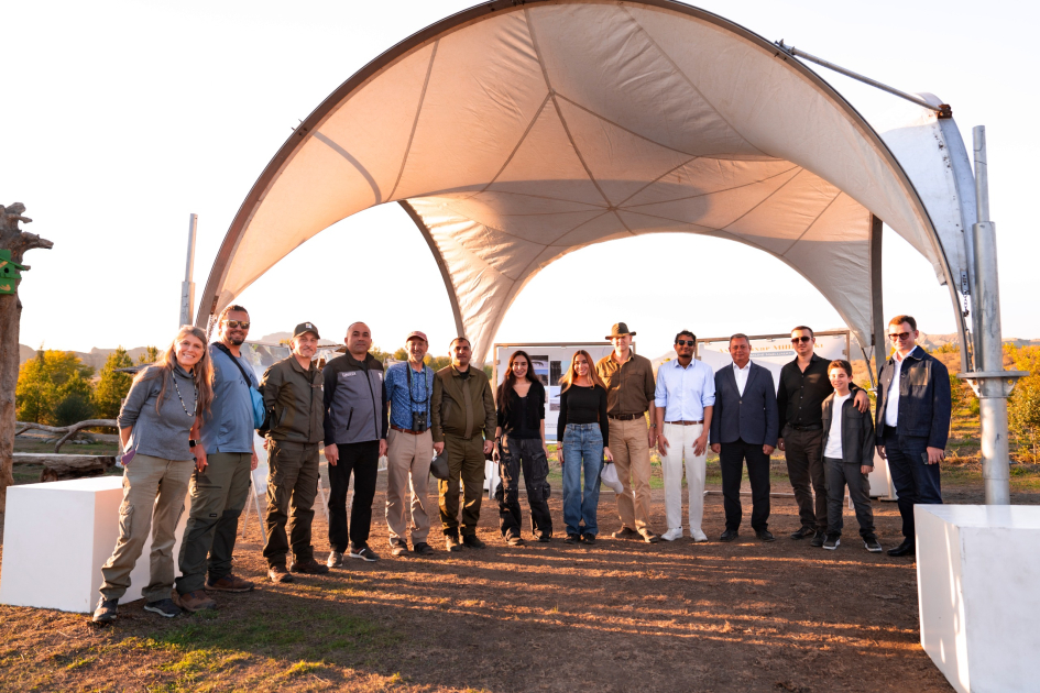 Qaxda Axar-Baxar Milli Parkının açılışı olub