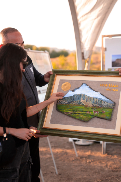 Qaxda Axar-Baxar Milli Parkının açılışı olub - Şəkil 14