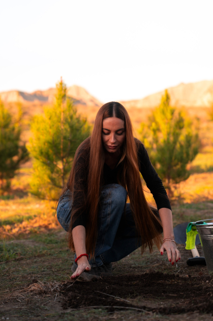 Qaxda Axar-Baxar Milli Parkının açılışı olub - Şəkil 26