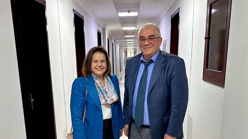 Türkiyə XİN rəhbərinin müavini Araz Əzimovla görüşüb