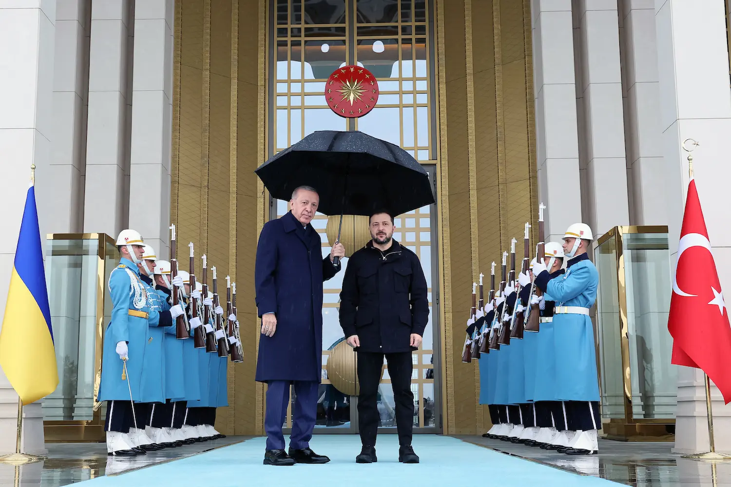 Zelenski Ərdoğana təşəkkür edib