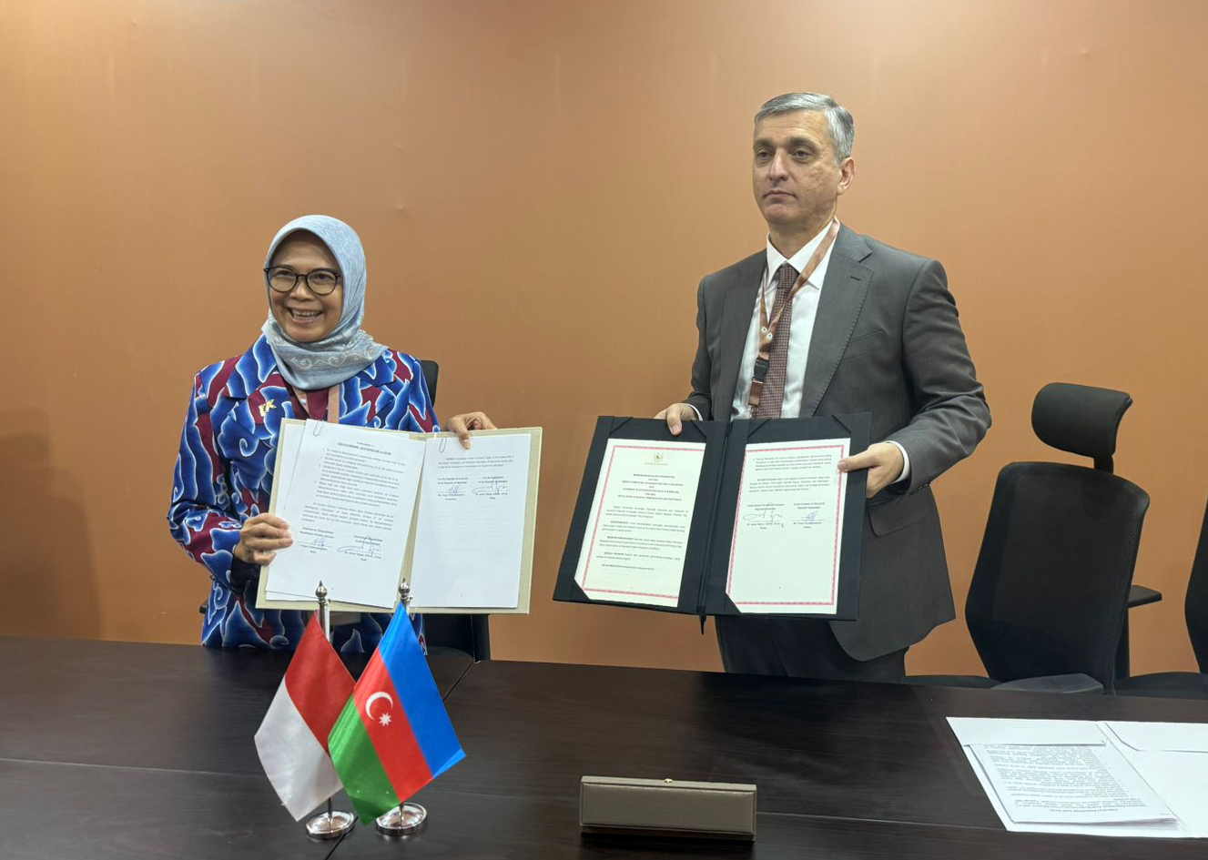 Hesablama Palatası və İndoneziya Ali Audit Orqanı arasında Anlaşma Memorandumu imzalanıb