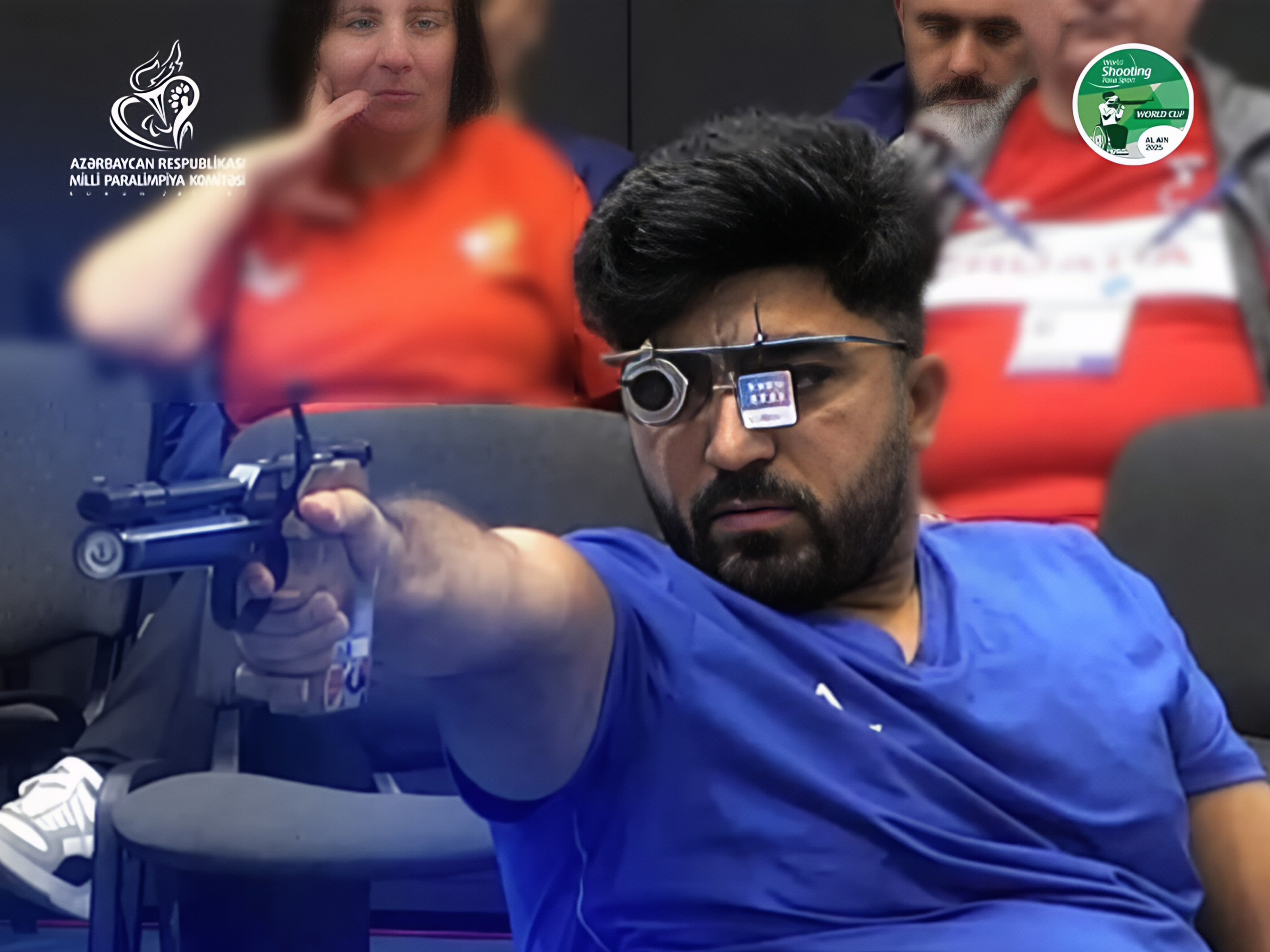 Azərbaycanın paragüllə atıcısı Dünya Kubokunda bürünc medal qazandı