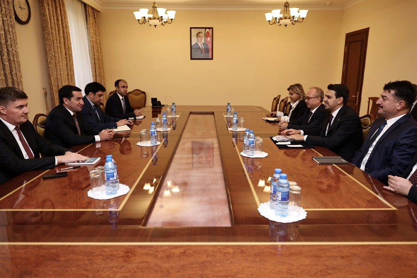 Hikmət Hacıyev TİKA sədri ilə görüşüb