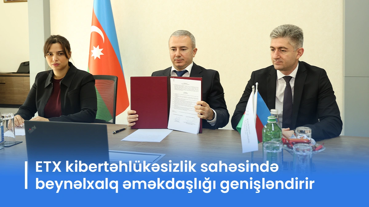 ETX Anlaşma Memorandumu imzalayıb - Fotolar - Şəkil 2