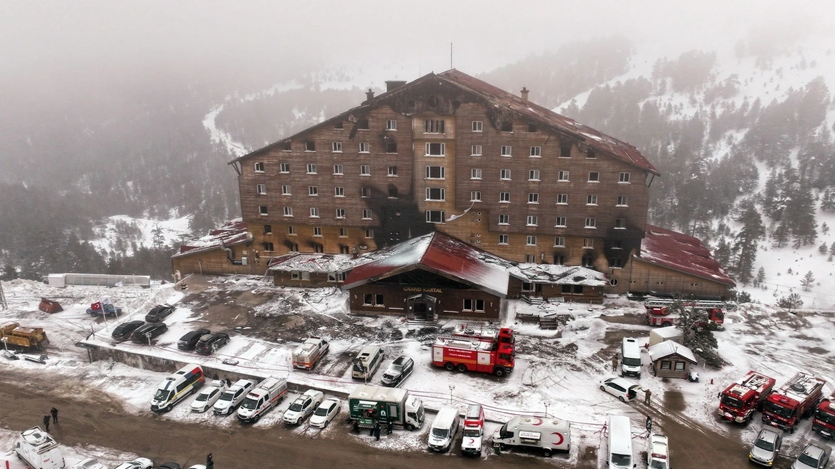 Türkiyədə xizək kurortundakı yanğın ilə bağlı 11 nəfər ömürlük həbsə məhkum edilib