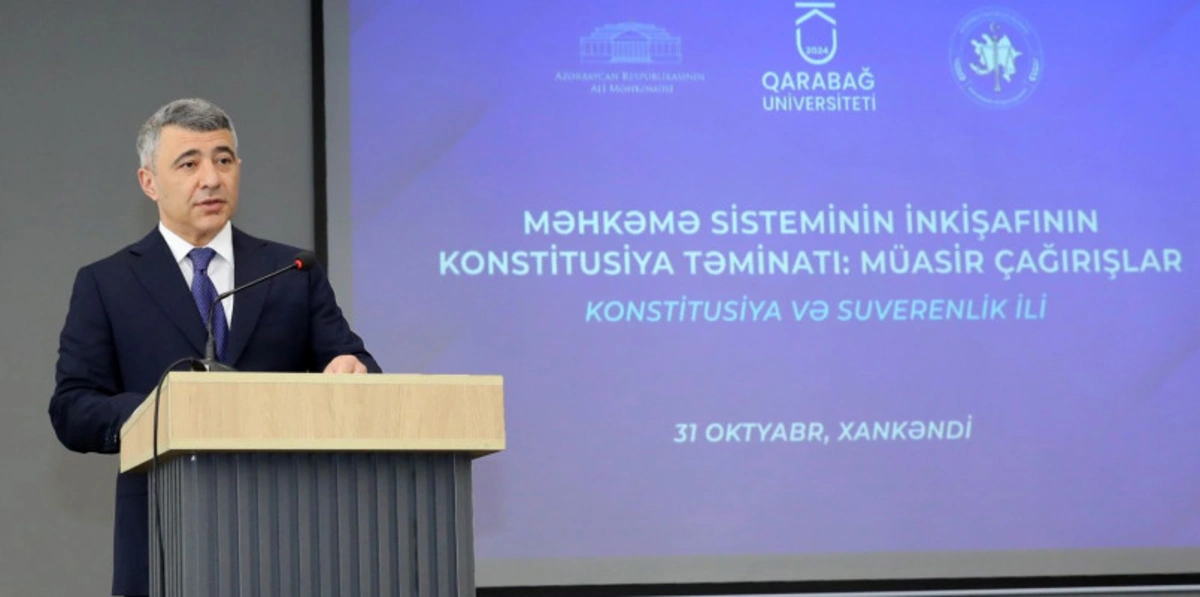 Qarabağ Universitetində konfrans keçirilib - Şəkil 4