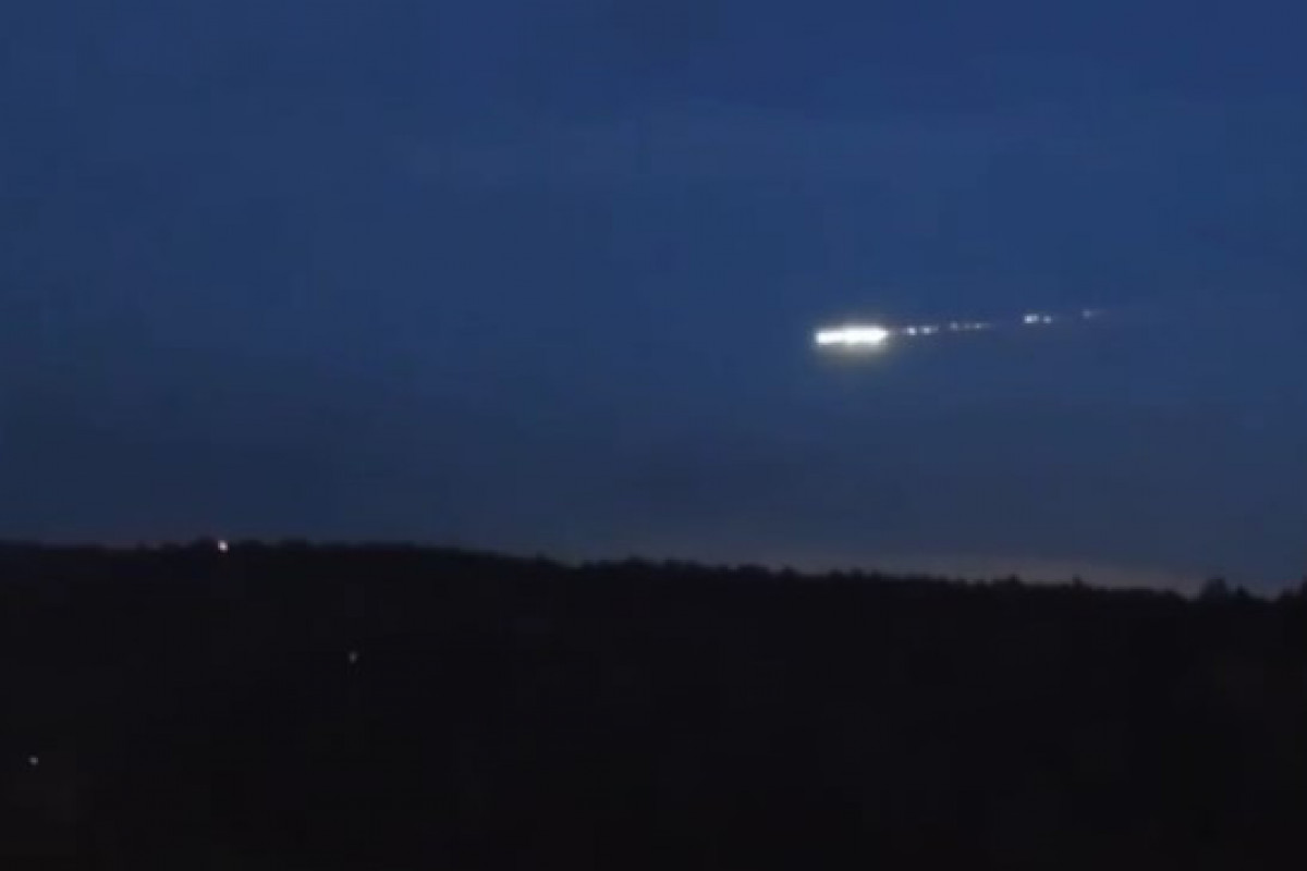 Moskva səmasında meteorit partlayıb