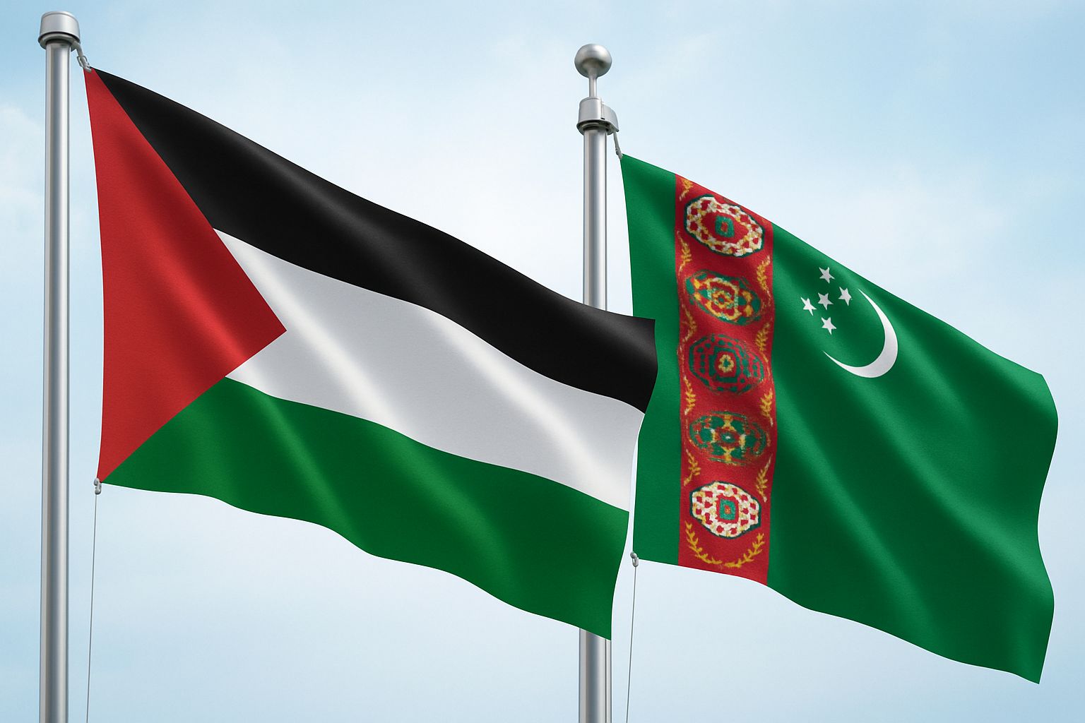 Türkmənistan və Fələstin əməkdaşlığı genişləndirir