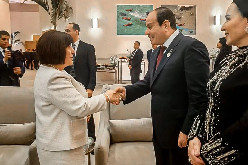 Milli Məclisin sədri Böyük Misir Muzeyinin açılış mərasimində iştirak edib