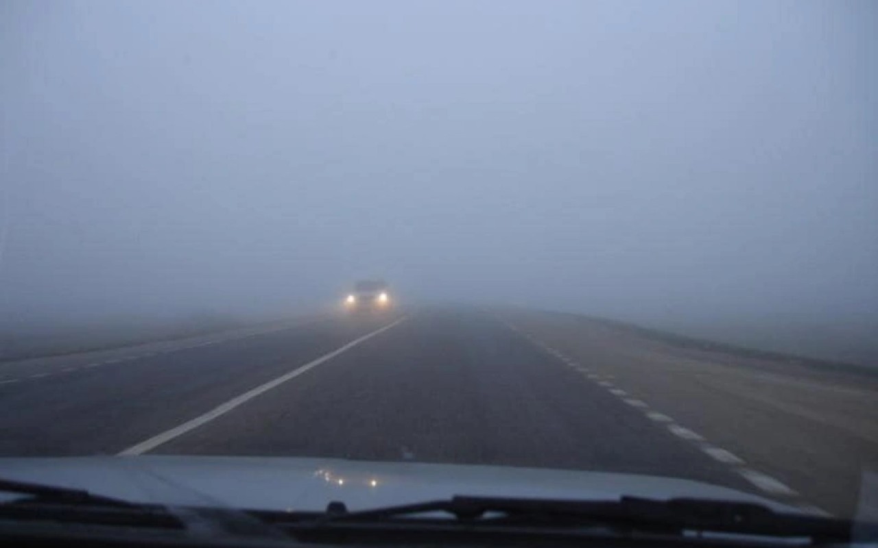  Magistral yollarda görmə məhdudlaşacaq