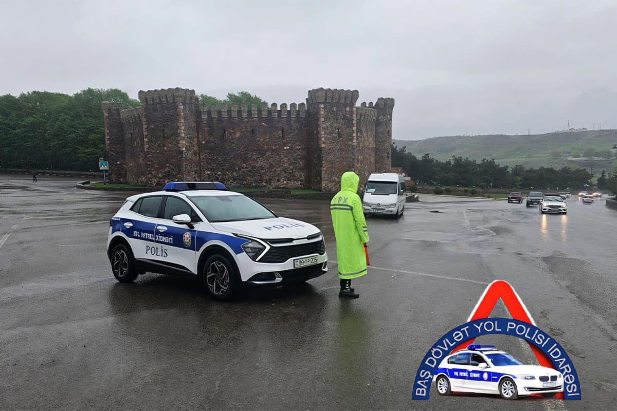 BDYPİ: Yağışlı və dumanlı hava şəraiti yollarda daha çox diqqət və məsuliyyət tələb edir