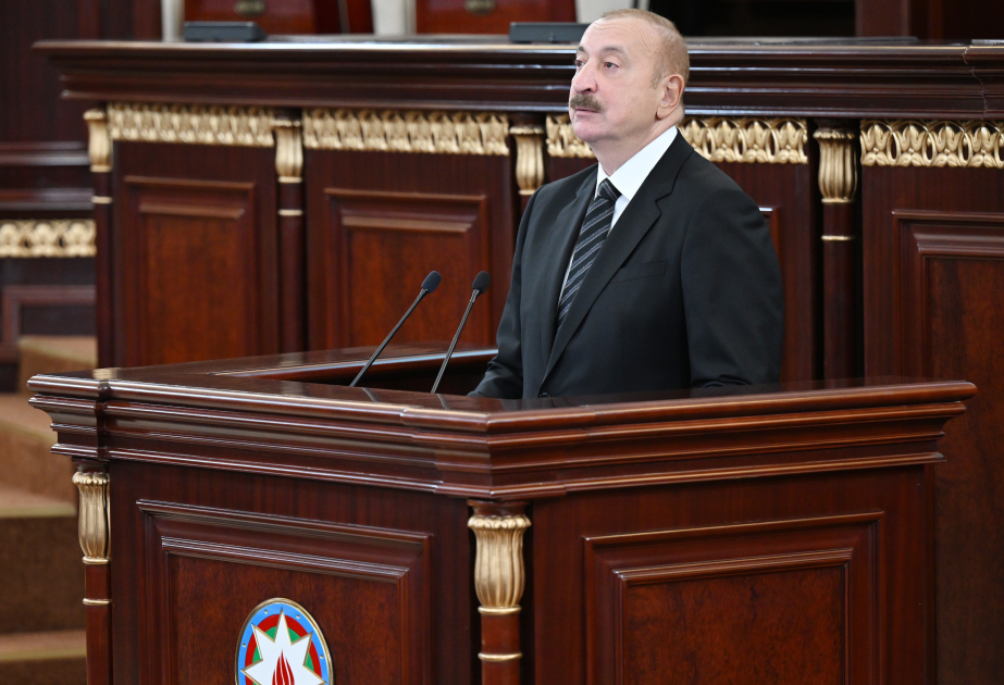 Prezident: Azərbaycan xalqının çoxəsrlik dövlətçilik tarixində Azərbaycan bugünkü qədər güclü olmamışdır