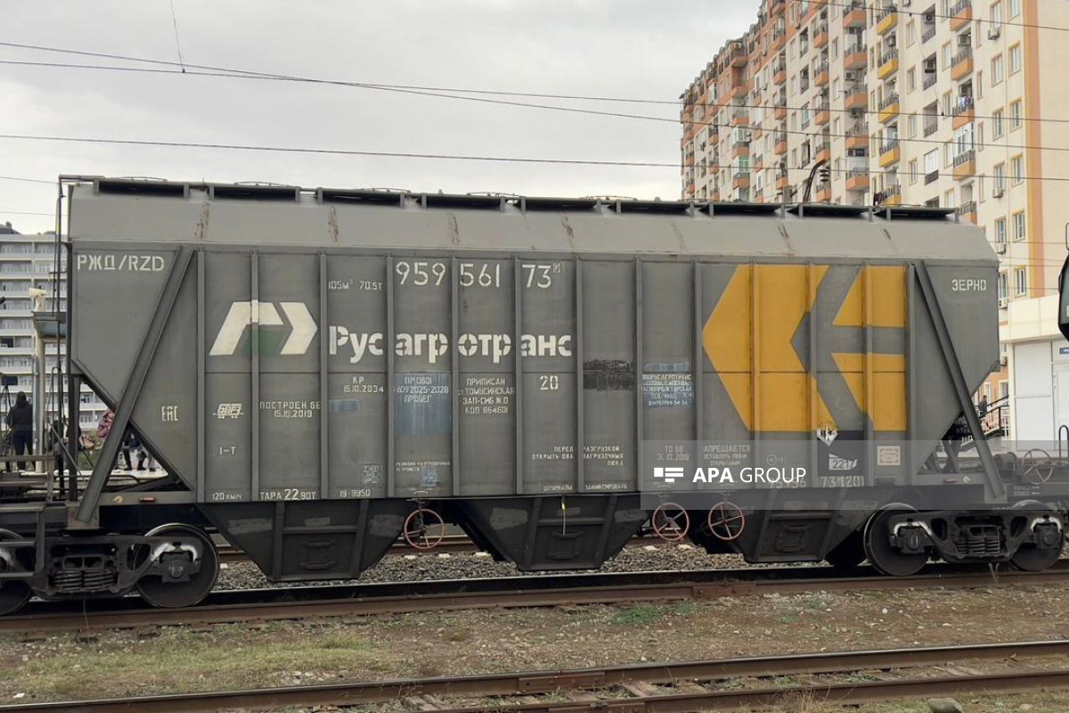 Buğda yüklü qatar Azərbaycan ərazisindən tranzit keçməklə Ermənistana gedib