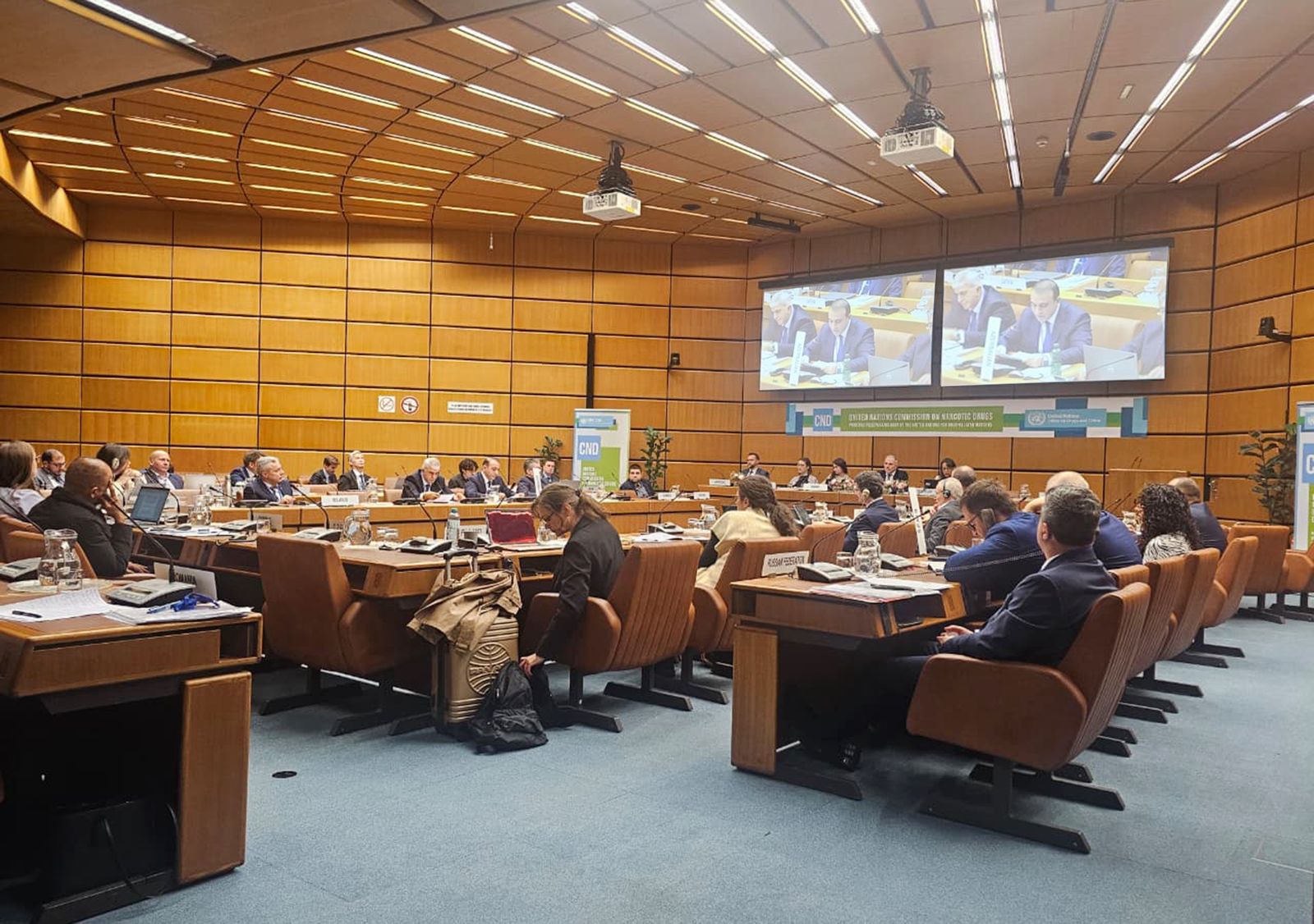 Narkotiklərin qanunsuz dövriyyəsi ilə mübarizə mövzusunda beynəlxalq tədbir keçirilib