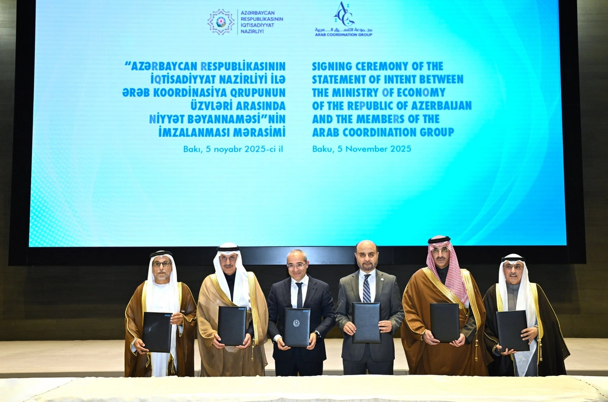 İqtisadiyyat Nazirliyi Ərəb Koordinasiya Qrupu və Əbu-Dabi İnkişaf Fondu ilə əməkdaşlıq sənədləri imzalayıb