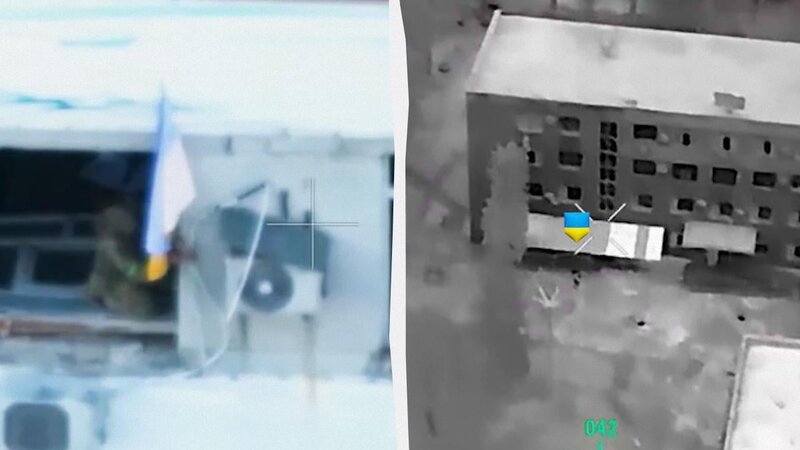 Ukrayna Pokrovsk Şəhər Şurasının binasını azad edib