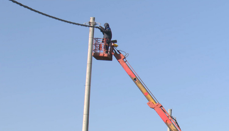 “Azərişıq” ASC Zəngilanda yenidənqurma işlərini davam etdirir
