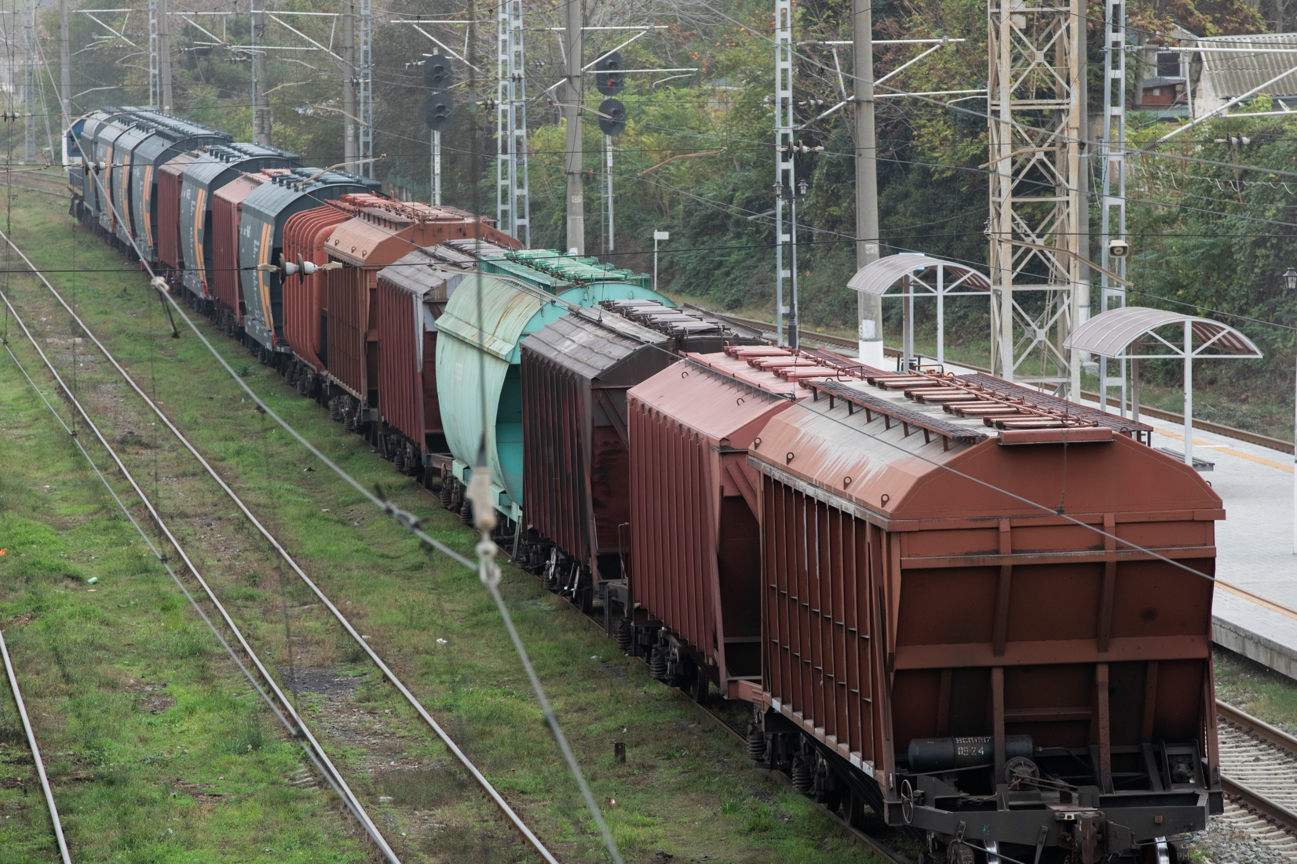 ADY bu ilin 10 ayı ərzində 317 blok-qatar qəbul edib