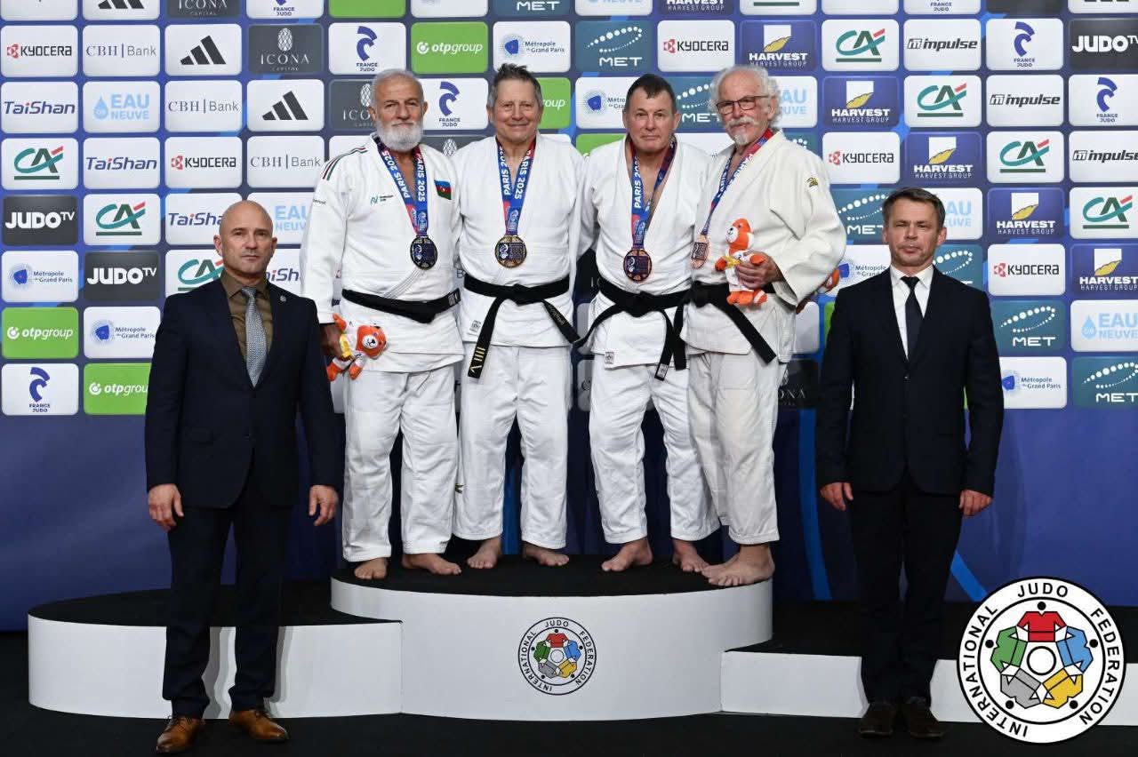 Azərbaycan cüdoçuları veteranlar arasında dünya çempionatını 6 medalla başa vurdu